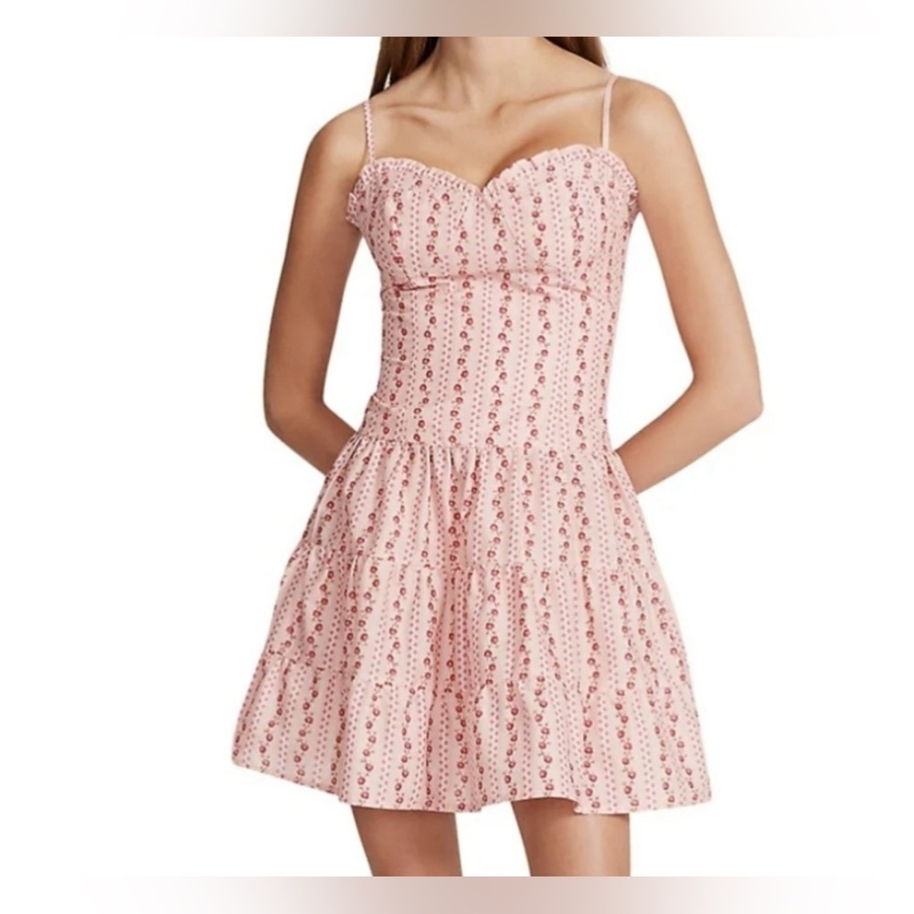 Betsey‎ Johnson Powder Me Pretty Mini Floral Size Large NWT